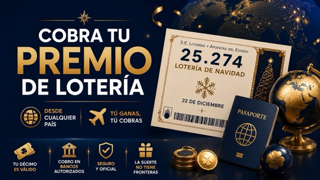 C�mo cobrar la loter�a si eres extranjero: documentaci�n, d�nde y fiscalidad