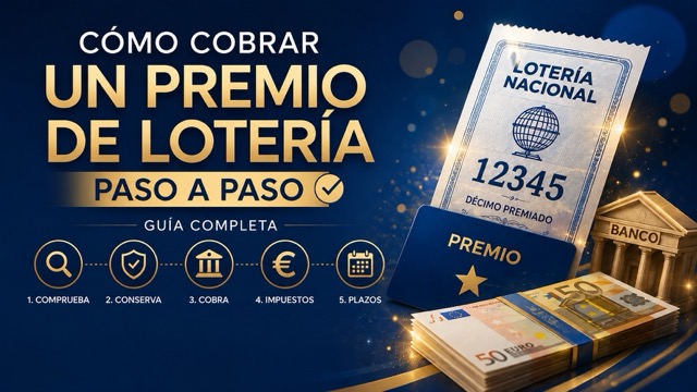 Cómo cobrar un premio de lotería paso a paso