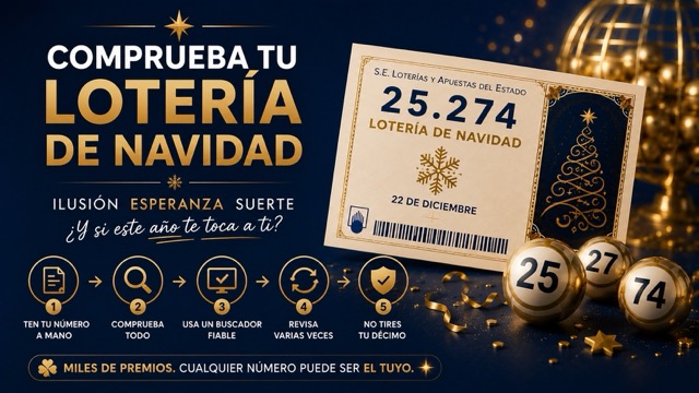 C�mo comprobar la Loter�a de Navidad (y por qu� crees que te va a tocar)