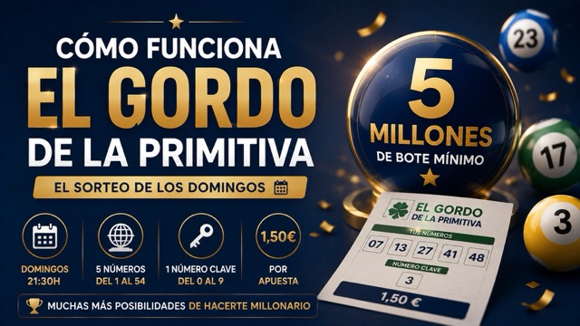 C�mo funciona El Gordo de la Primitiva: n�meros, n�mero clave y premios