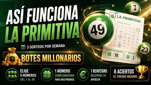 C�mo jugar a La Primitiva paso a paso