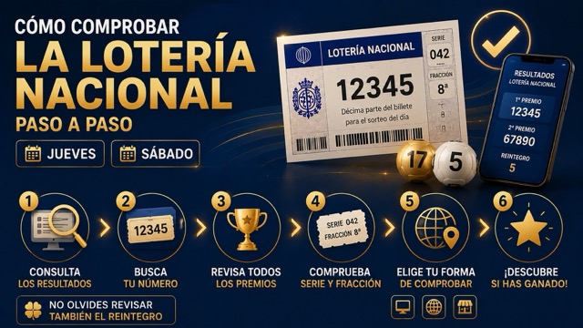 C�mo comprobar la Loter�a Nacional