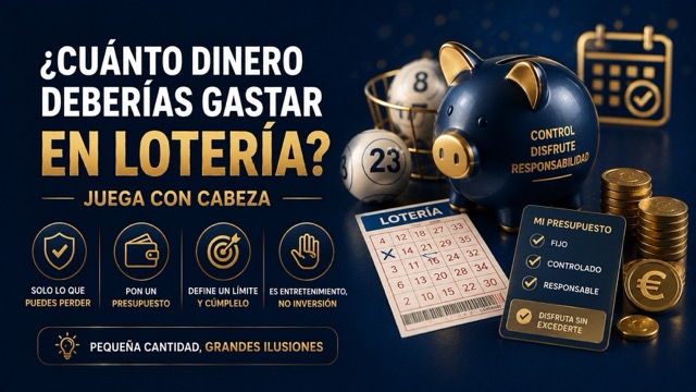 ¿Cuánto dinero deberías gastar en lotería?