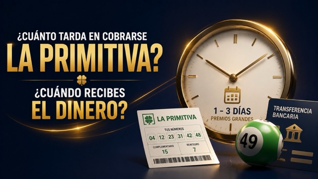 ¿Cuánto tarda en cobrarse La Primitiva?