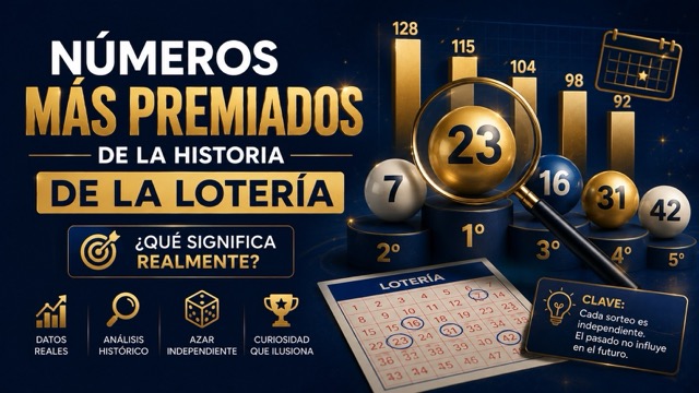 Los n�meros m�s premiados de la historia de la loter�a