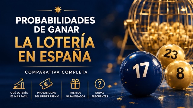 Probabilidades de ganar la loter�a: comparativa por sorteo