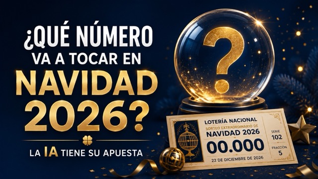 Qu� n�mero va a tocar en la Loter�a de Navidad seg�n la inteligencia artificial