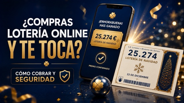 �Qu� pasa si compras loter�a online y te toca?