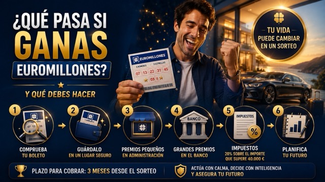 �Qu� pasa si ganas el Euromillones?