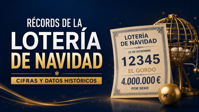 Récords de la Lotería de Navidad en España